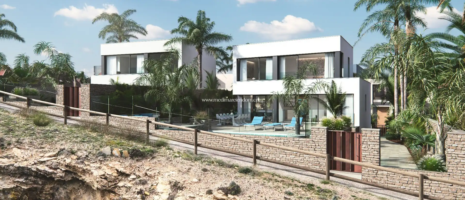 Vista exterior de Casa o chalet en venta en Cartagena
