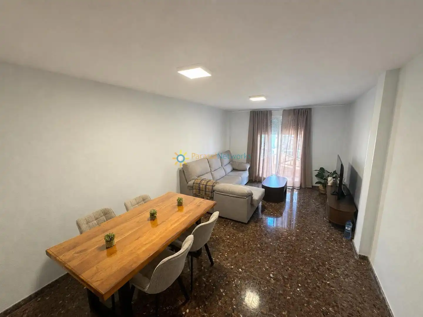 Sala de estar de Piso de alquiler en Xeraco con Amueblado y Balcón