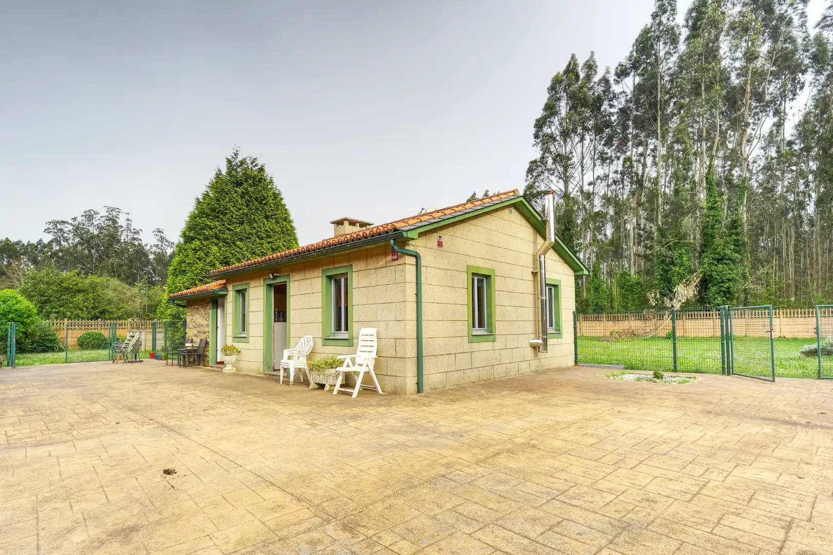 Jardín de Finca rústica en venta en Valdoviño con Calefacción, Jardín privado y Parquet
