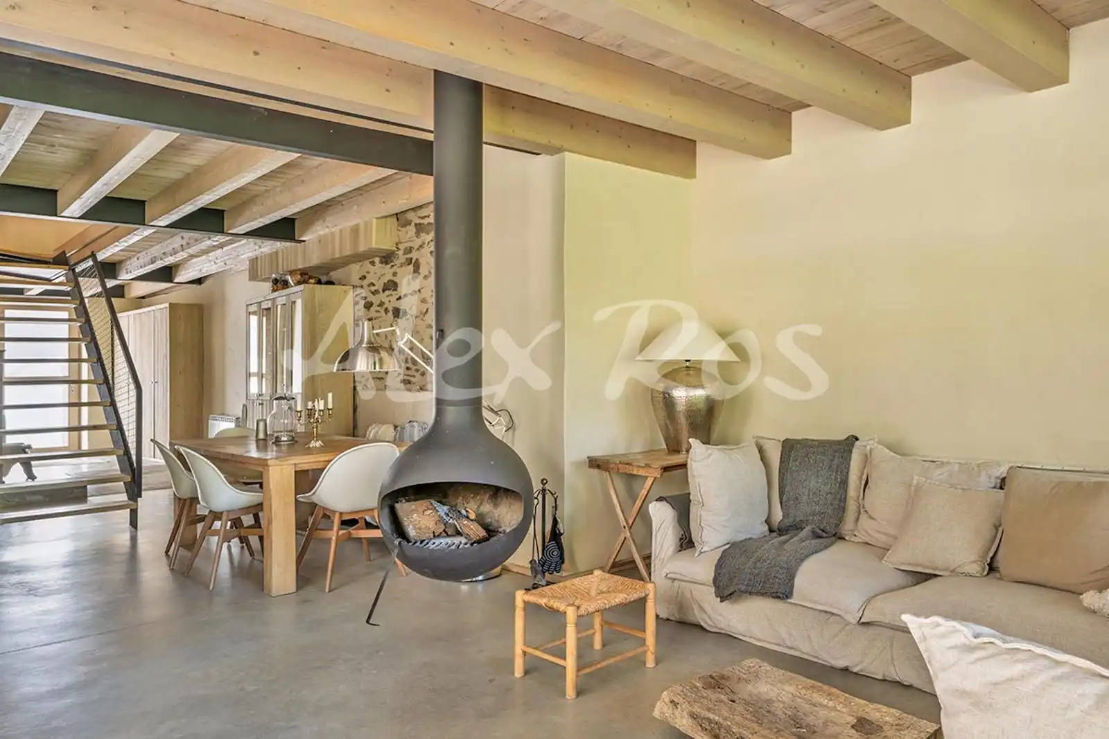 Sala de estar de Casa o chalet en venta en Ger con Calefacción y Jardín privado