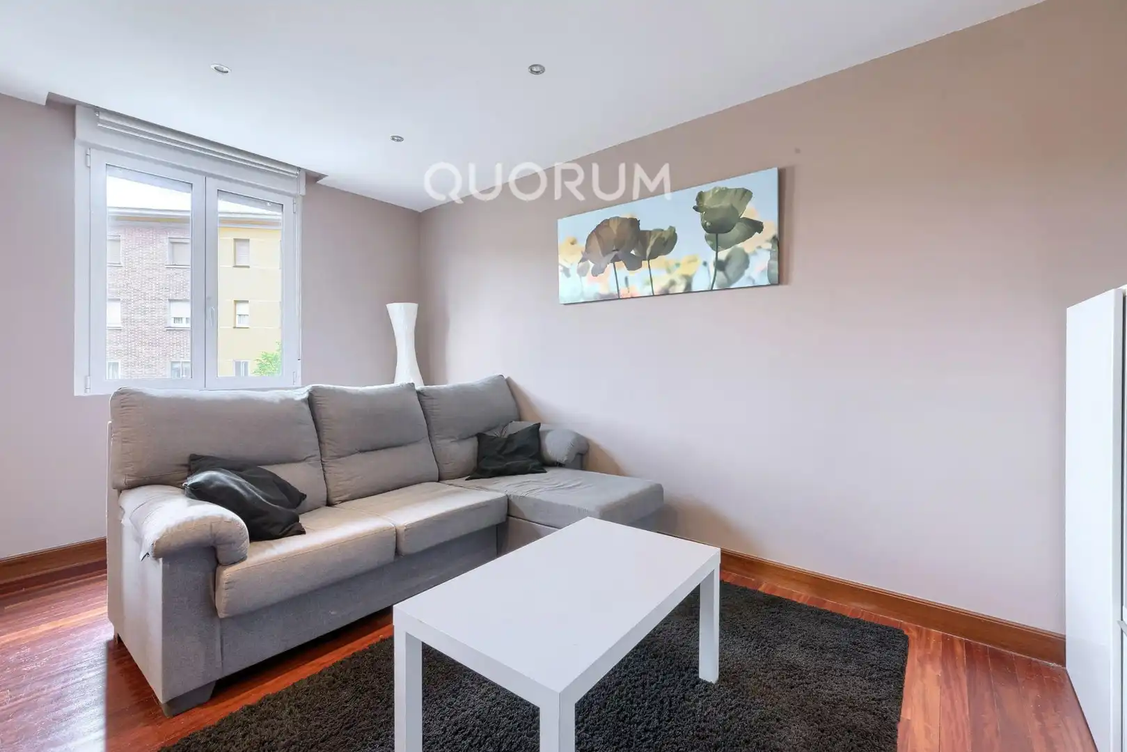 Sala de estar de Piso en venta en Basauri  con Calefacción y Amueblado