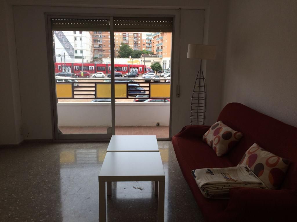 Bedroom of Flat to rent in  Valencia Capital  with Furnished and Balcony