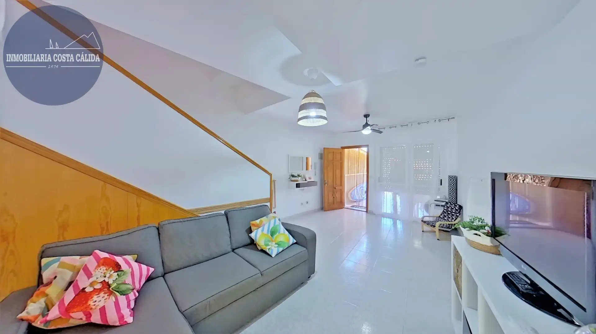 Sala de estar de Dúplex en venta en Águilas con Aire acondicionado, Calefacción y Terraza