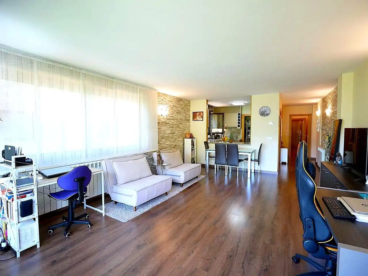 Sala de estar de Piso en venta en La Massana con Terraza
