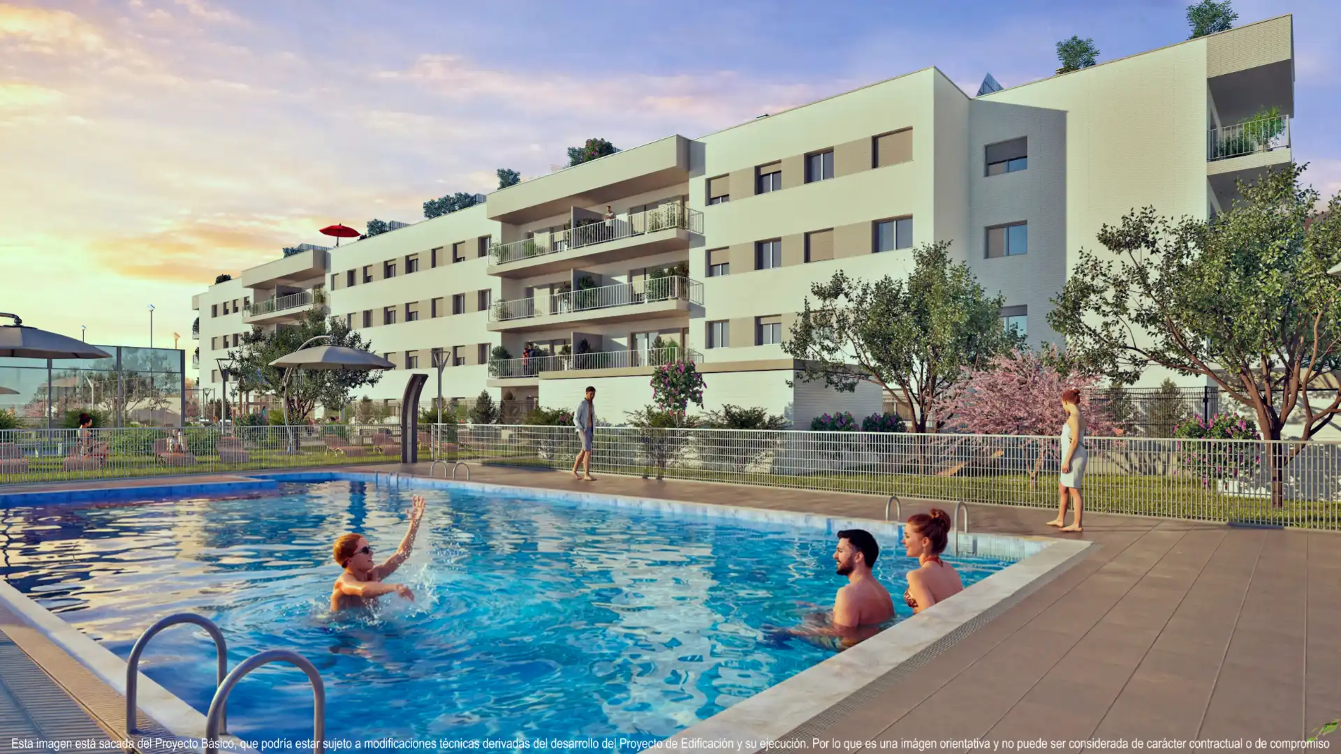 Dúplex d'obra nova amb piscina en venda a Barriada Yagüe, imagen 6