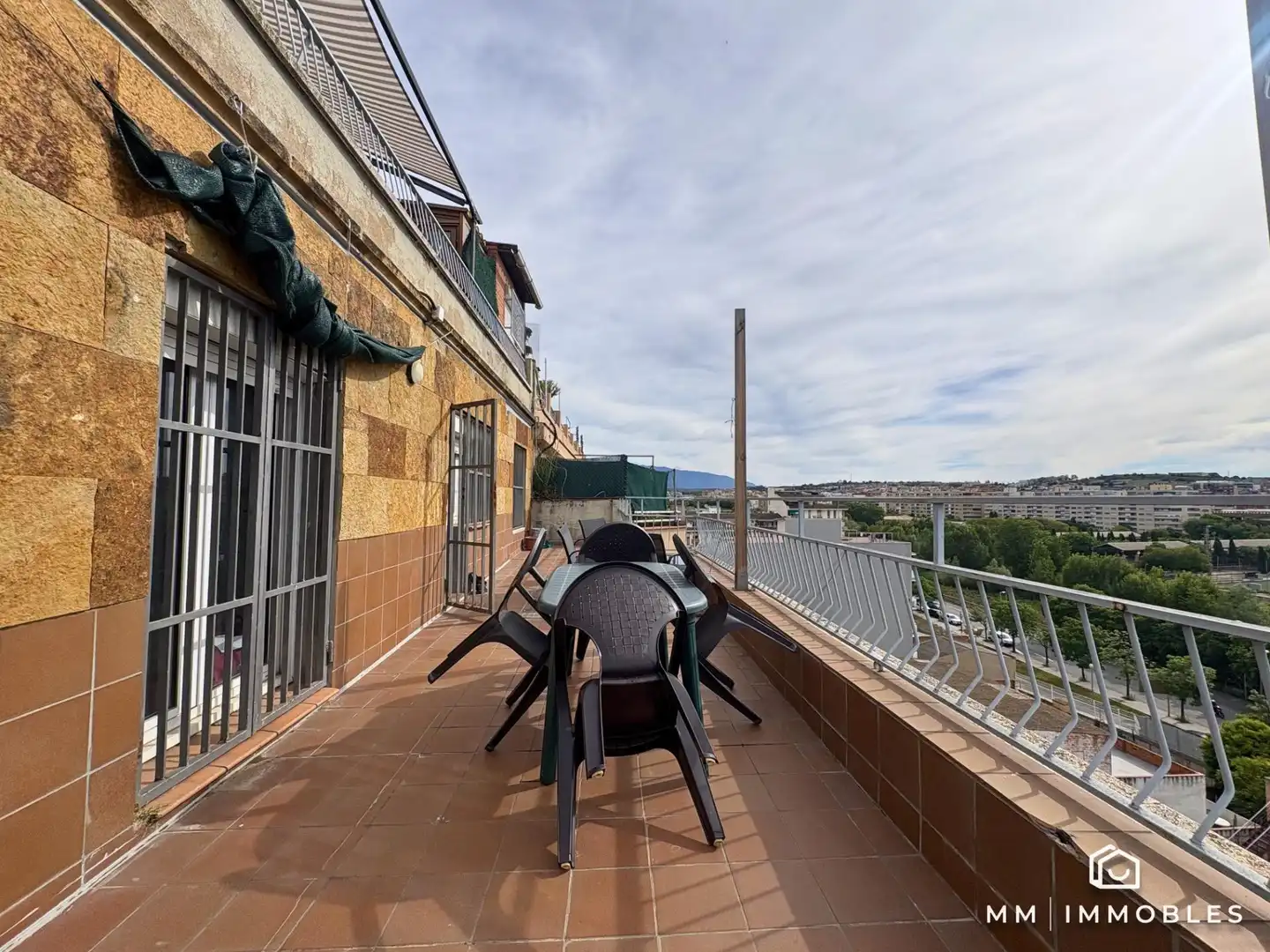 Terrasse von Dachboden zum Verkauf in Granollers mit Terrasse