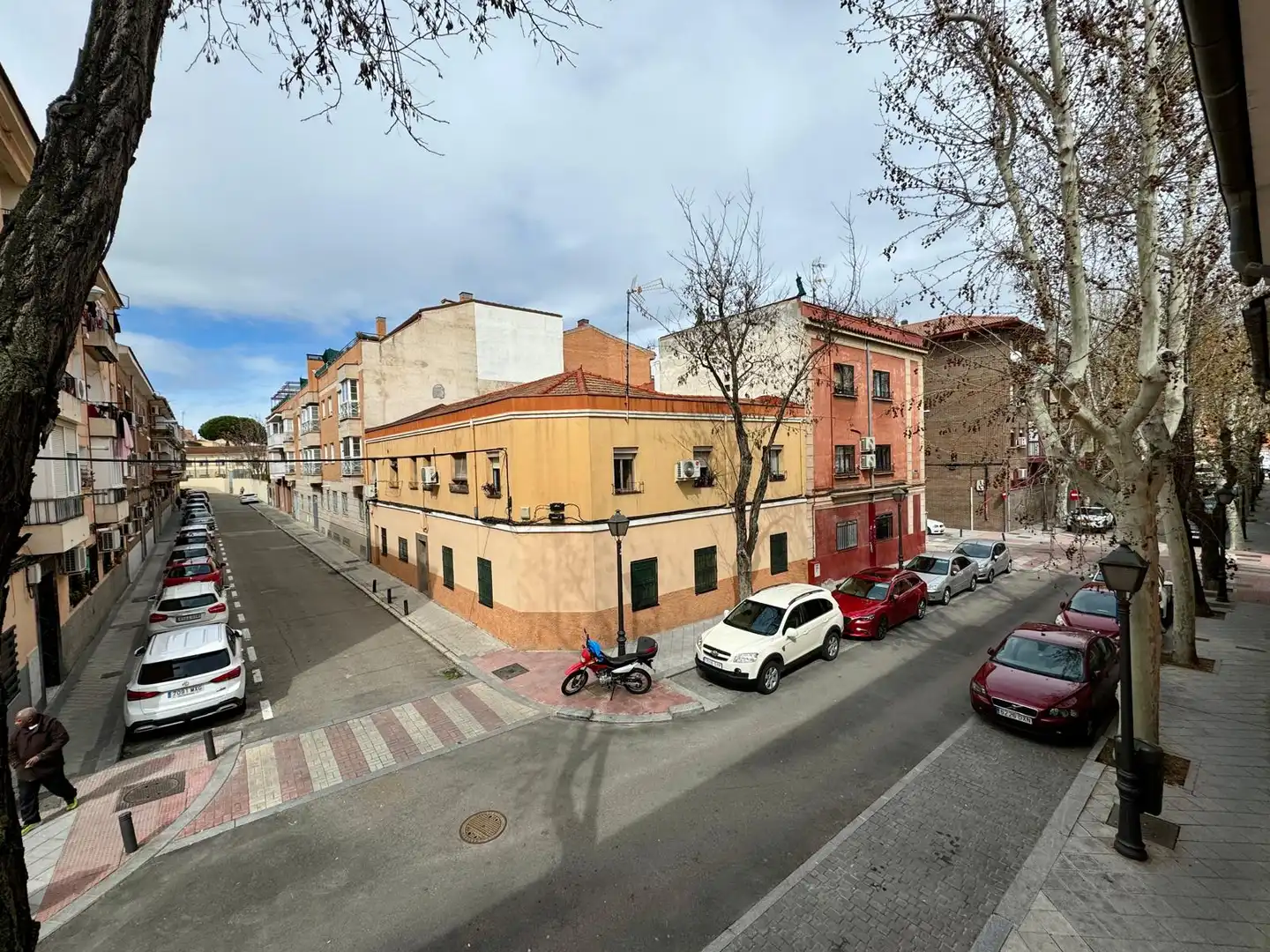 Außenansicht von Maisonette zum Verkauf in Madrid mit Klimaanlage und Privatgarten