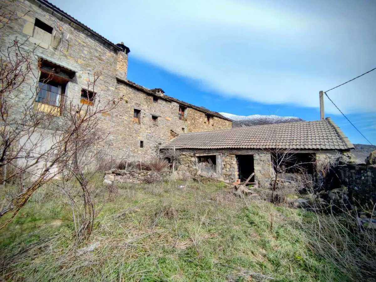 Exterior view of Houses for sale in Puértolas  with Private garden and Terrace