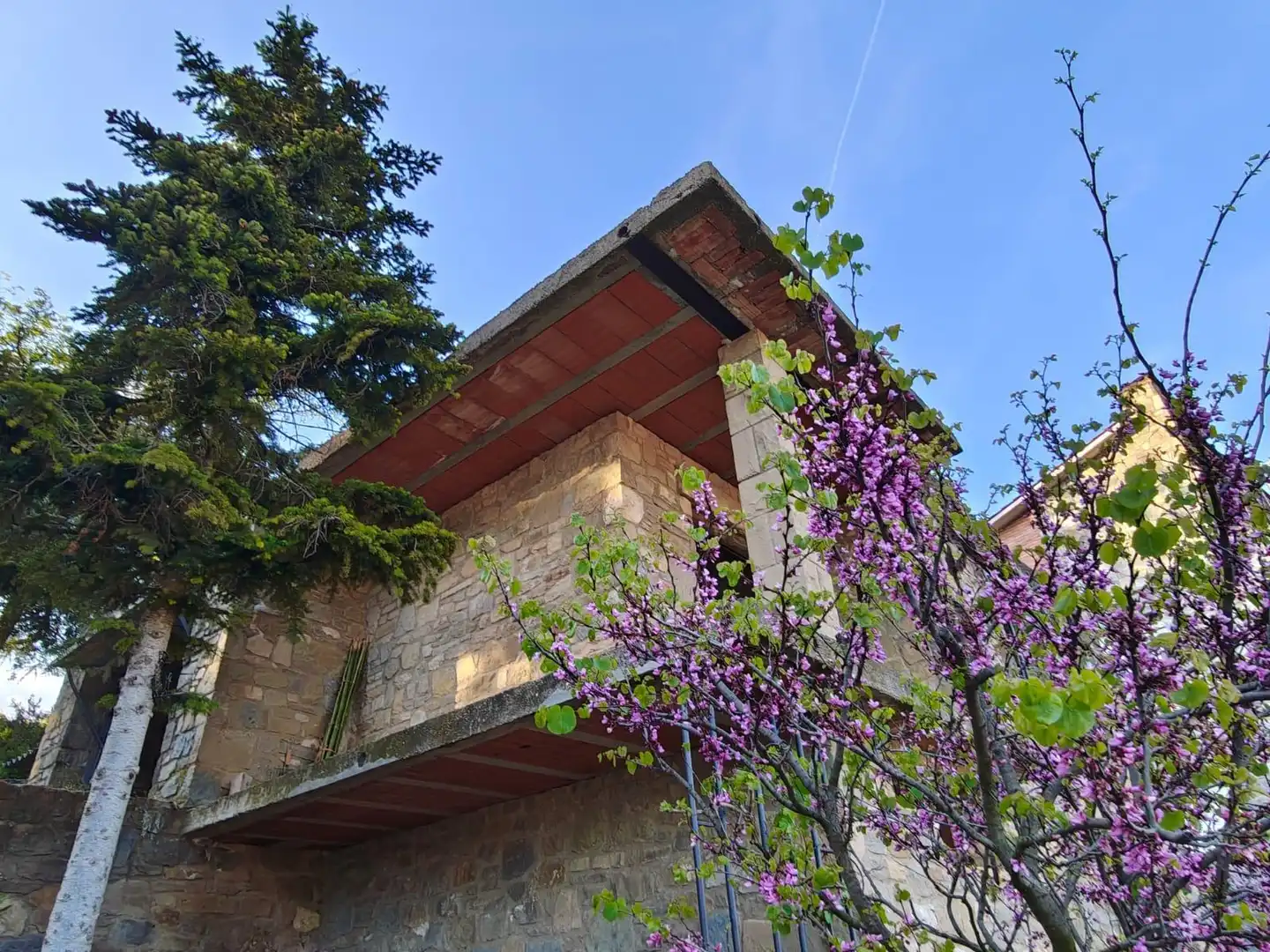 Außenansicht von Haus oder Chalet zum Verkauf in Monistrol de Calders mit Heizung, Privatgarten und Terrasse