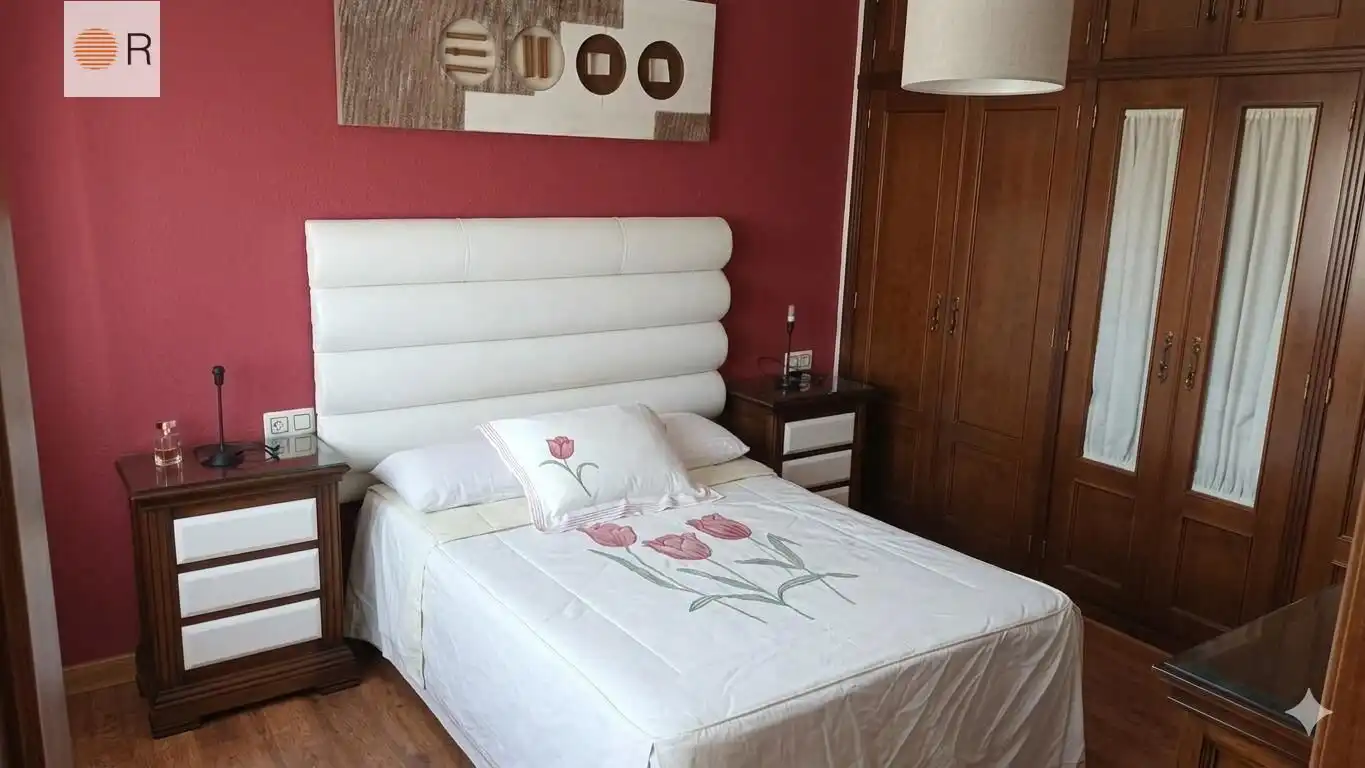 Schlafzimmer von Haus oder Chalet zur Miete in Villa del Río mit Klimaanlage und Möbliert