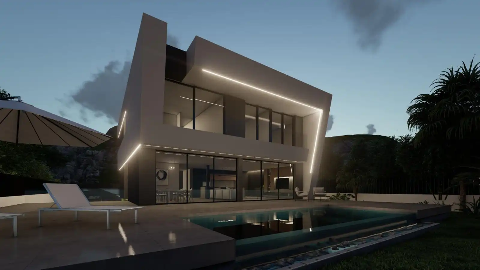 Vista exterior de Casa o chalet en venta en Cullera con Aire acondicionado, Jardín privado y Terraza