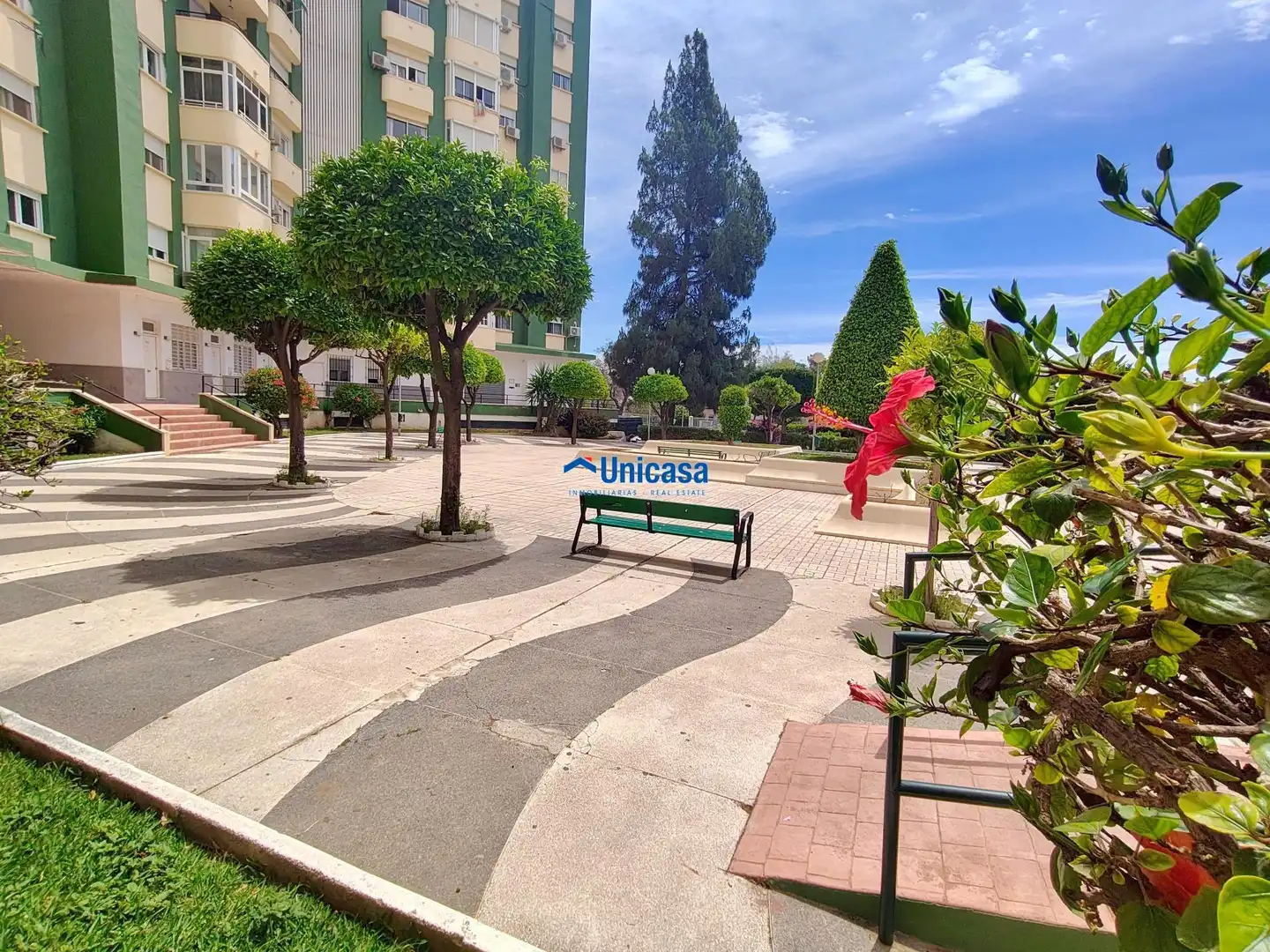 Vista exterior de Piso en venta en Málaga con Aire acondicionado, Terraza y Amueblado