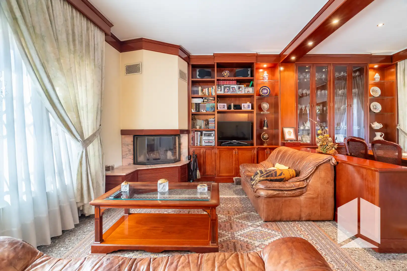 Sala de estar de Casa o chalet en venta en Castelldefels con Aire acondicionado, Calefacción y Terraza