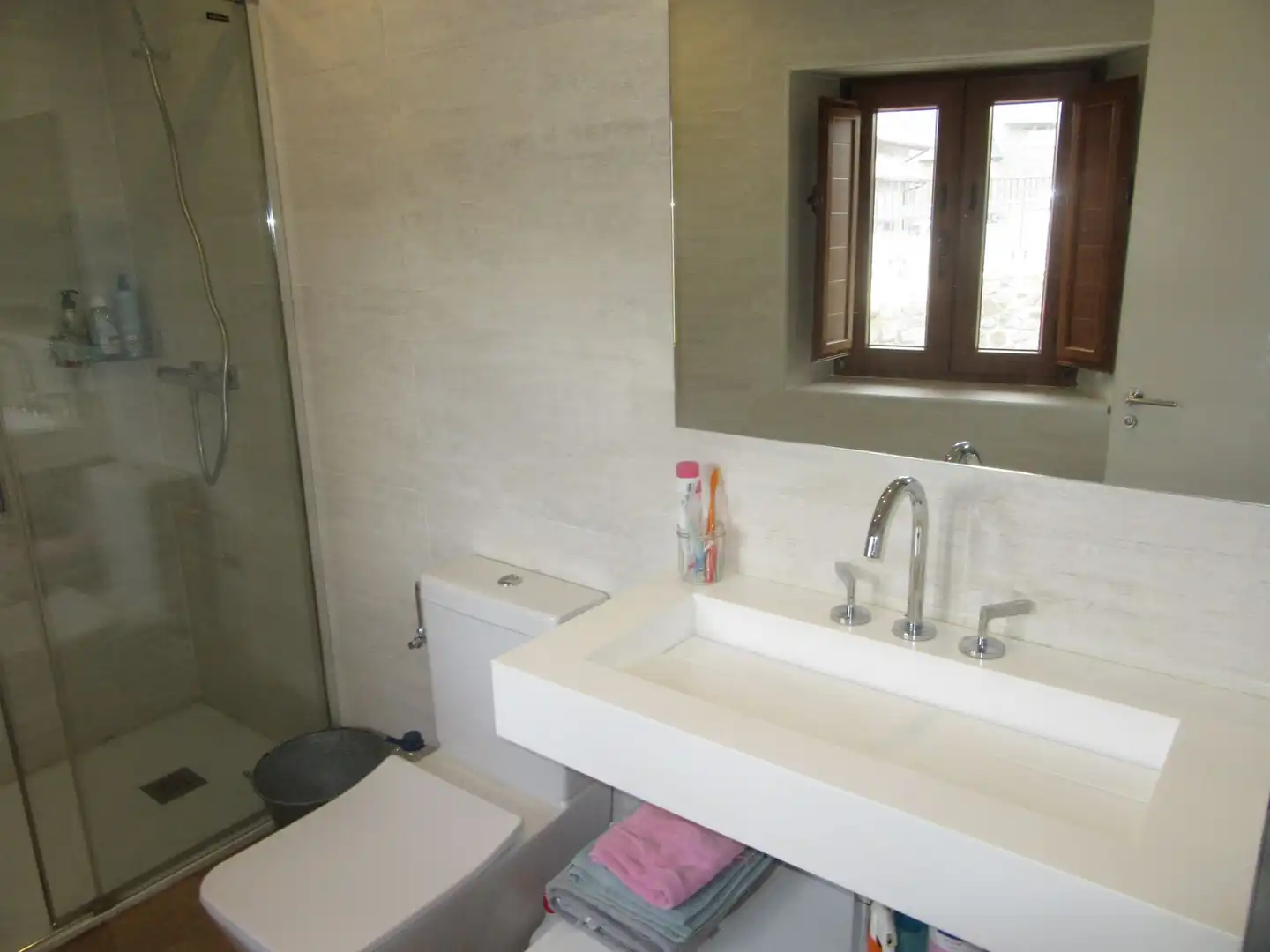 Baño de Casa o chalet en venta en Castiello de Jaca con Calefacción, Jardín privado y Terraza
