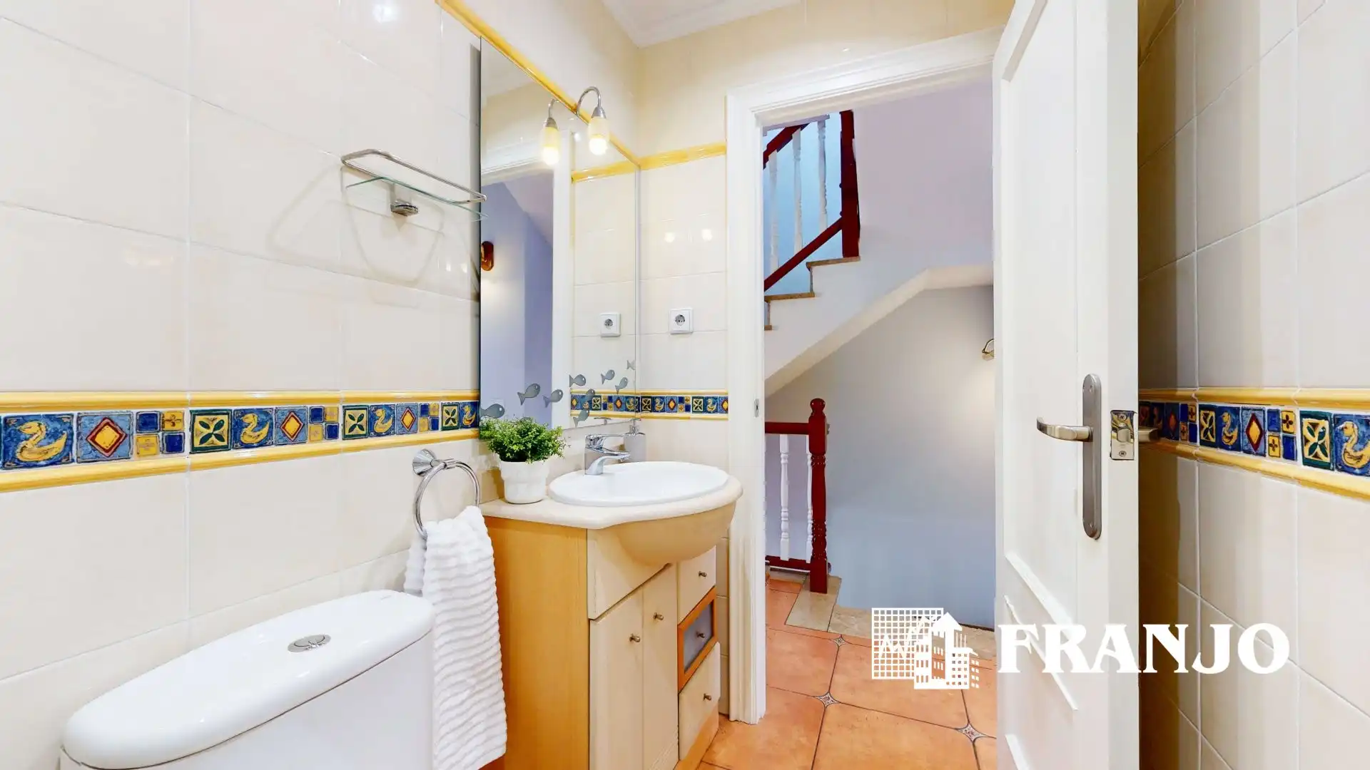 Baño de Casa adosada en venta en Barberà del Vallès con Aire acondicionado, Calefacción y Terraza