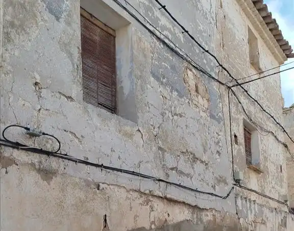 Vista exterior de Casa adosada en venda en Azaila