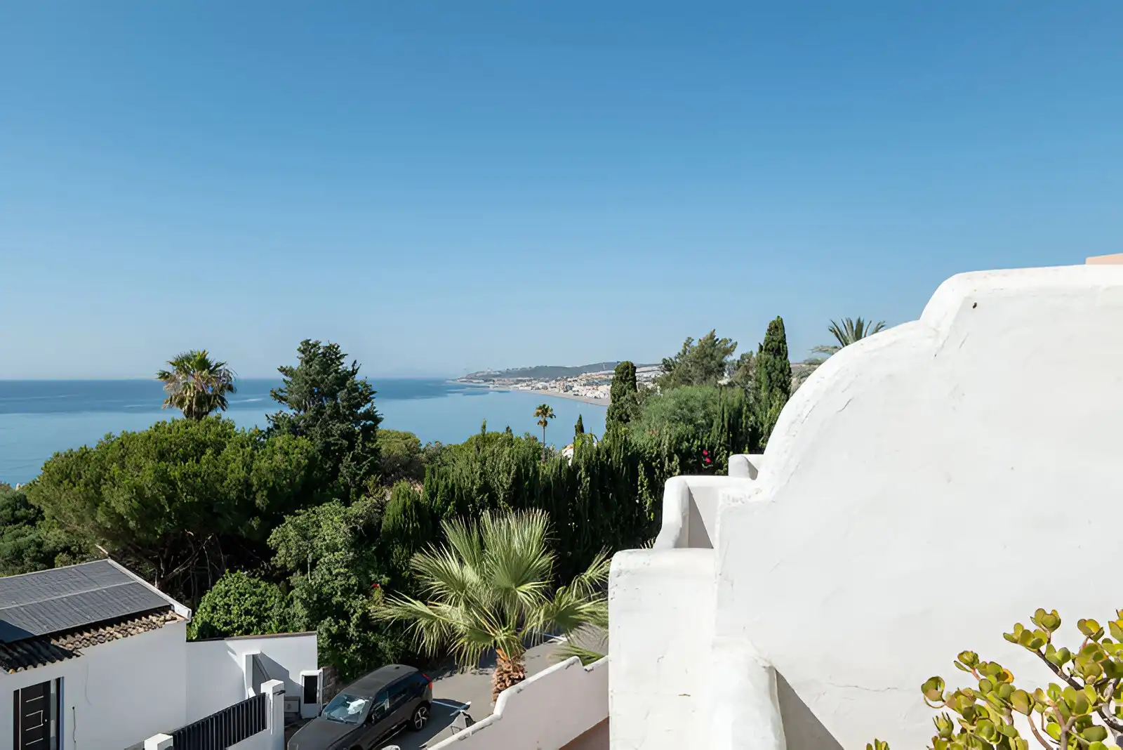Exterior view of Detached homes for sale in Casares  with Air Conditioner, Heating and Terrace