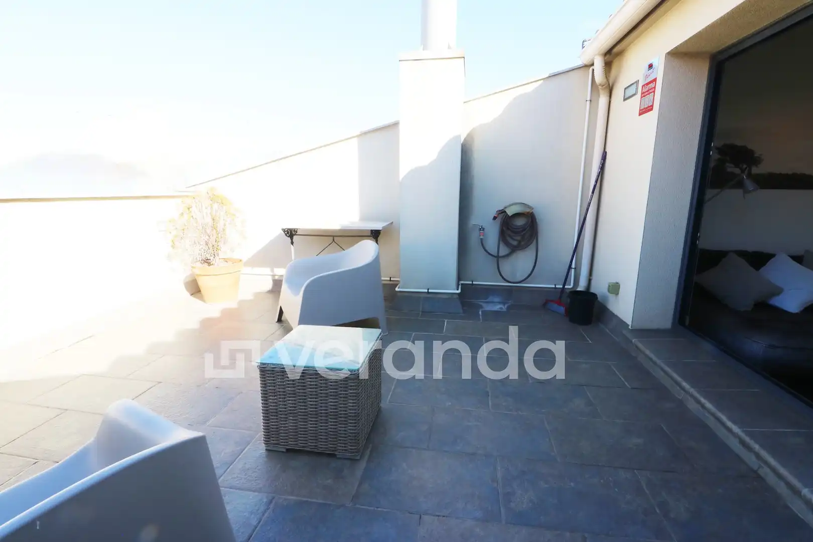 Terrassa de Casa adosada en venda en Ripollet amb Aire condicionat, Calefacció i Parquet