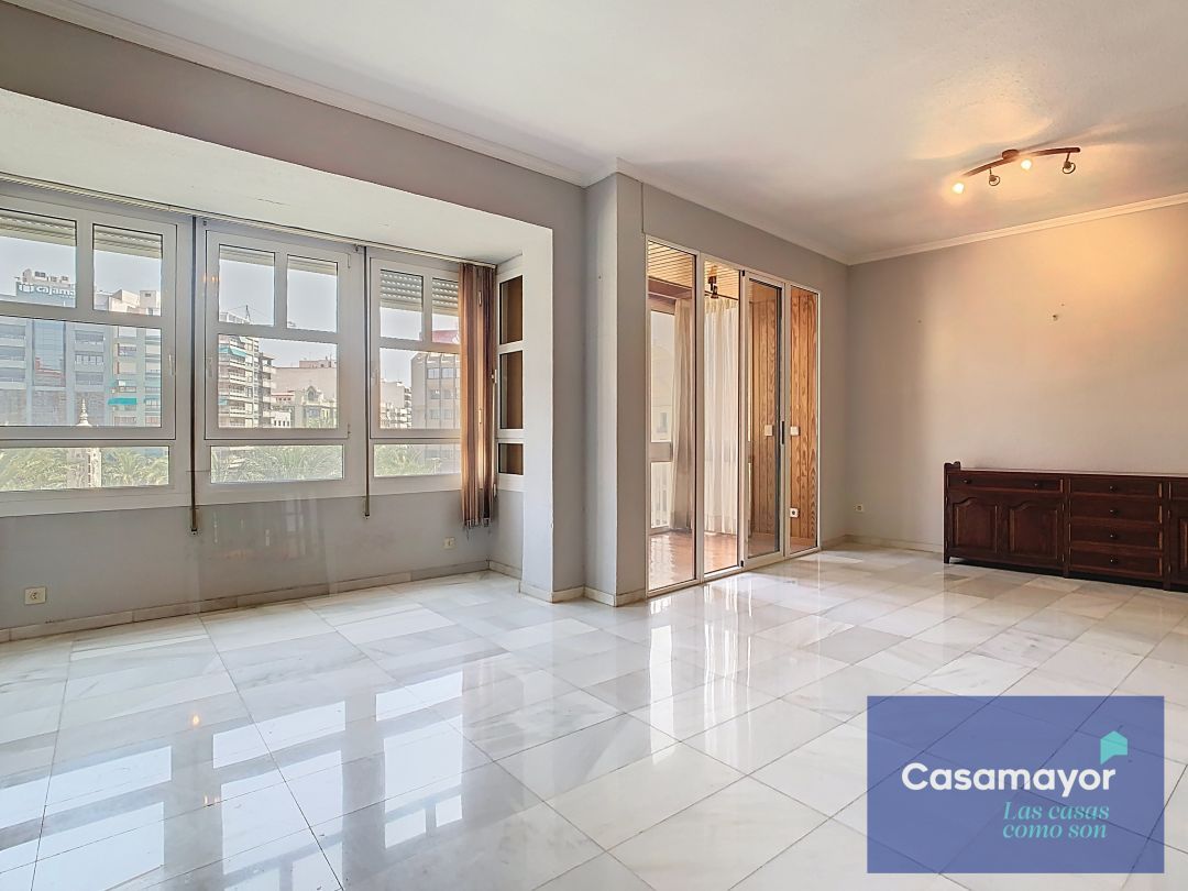 Living room of Flat for sale in Alicante / Alacant  with Air Conditioner, Heating and Terrace