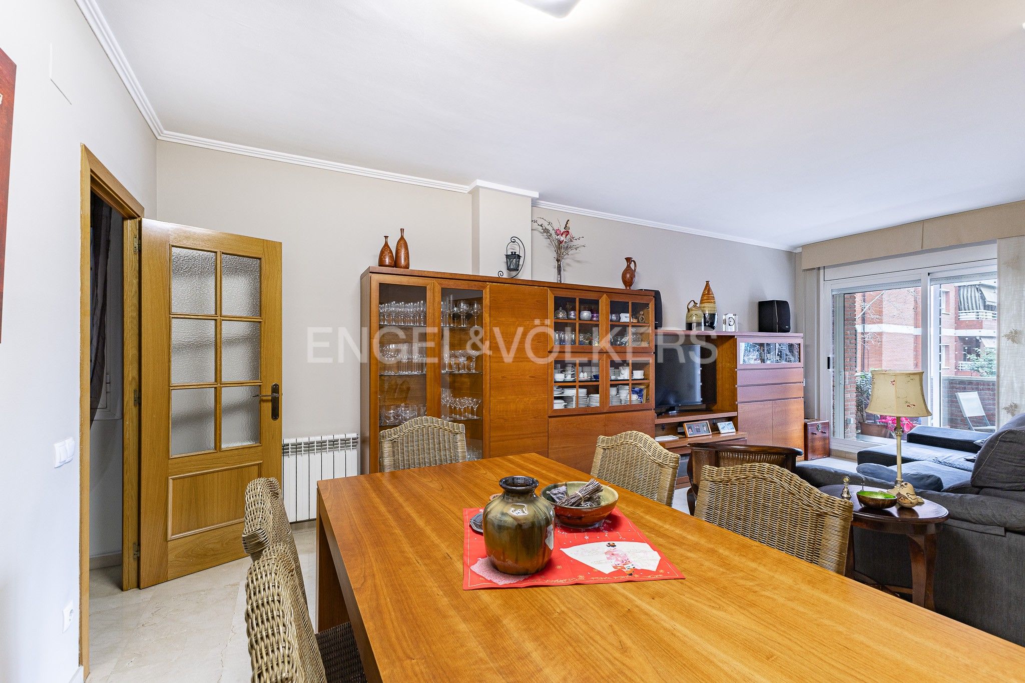 Dining room of Apartment for sale in  Barcelona Capital  with Air Conditioner, Heating and Furnished