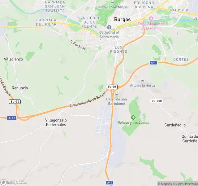 Parking of Flat for sale in Burgos