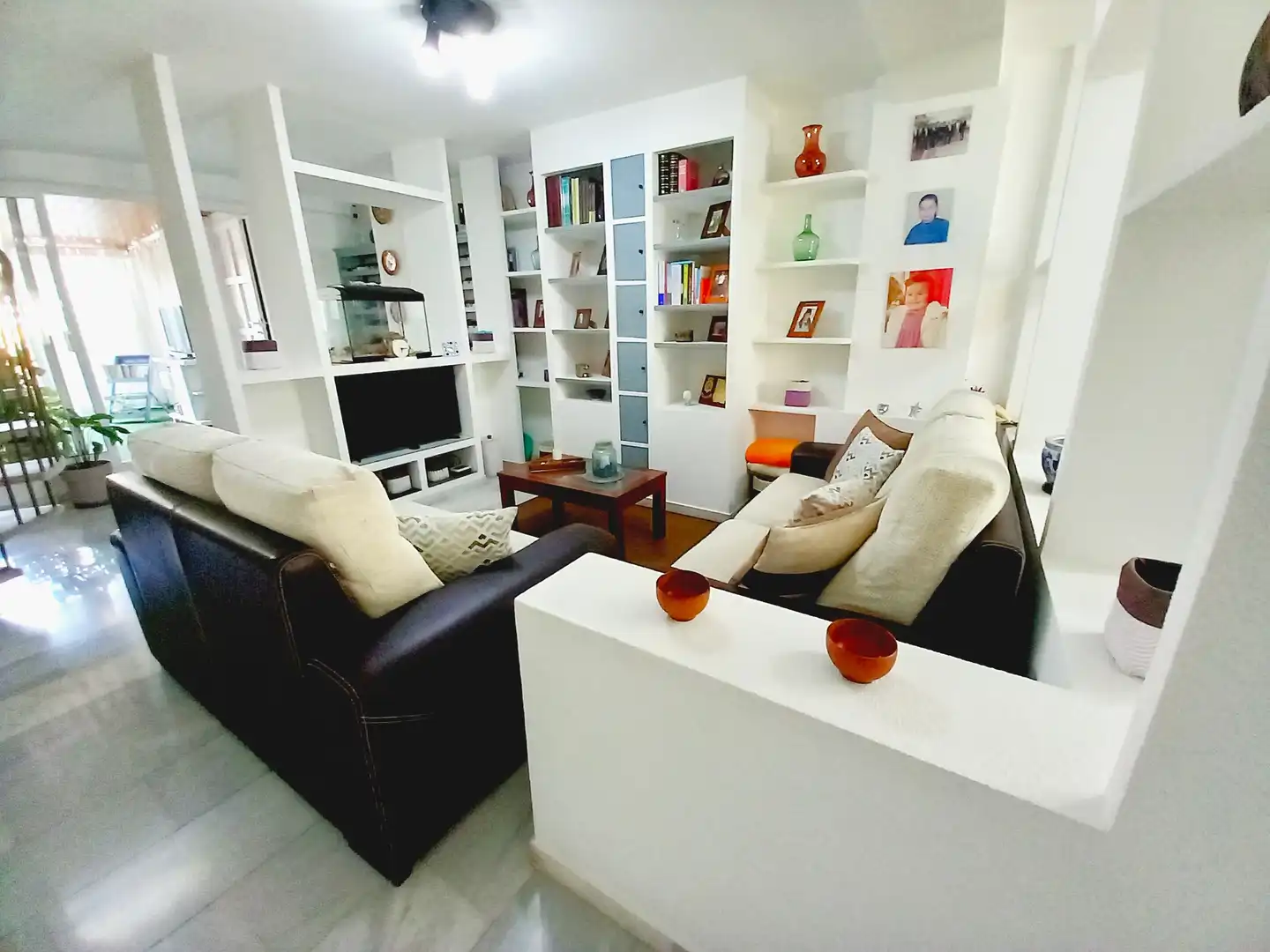Sala de estar de Ático en venta en Benidorm con Aire acondicionado, Terraza y Amueblado
