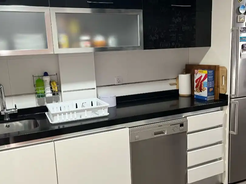 Kitchen of Flat for sale in  Albacete Capital  with Air Conditioner, Terrace and Balcony