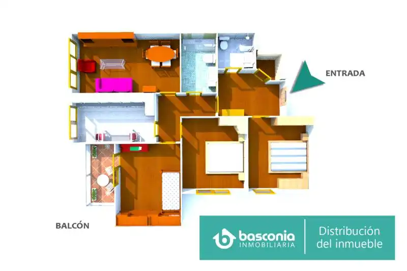Appartamento con terrazza in vendita a Solokoetxe Kalea 5, imagen 2