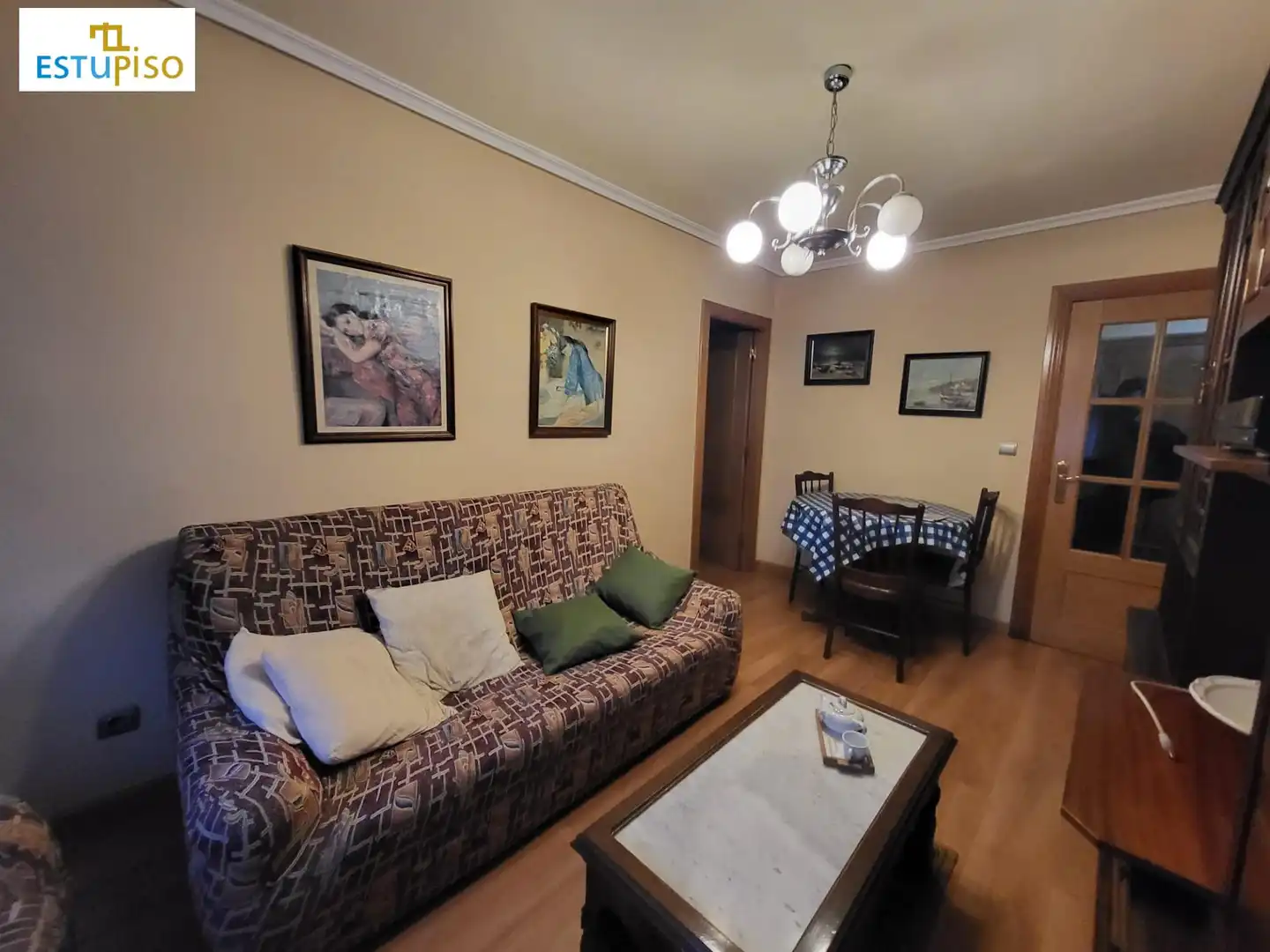 Living room of Flat for sale in León Capital   with Heating, Storage room and Furnished