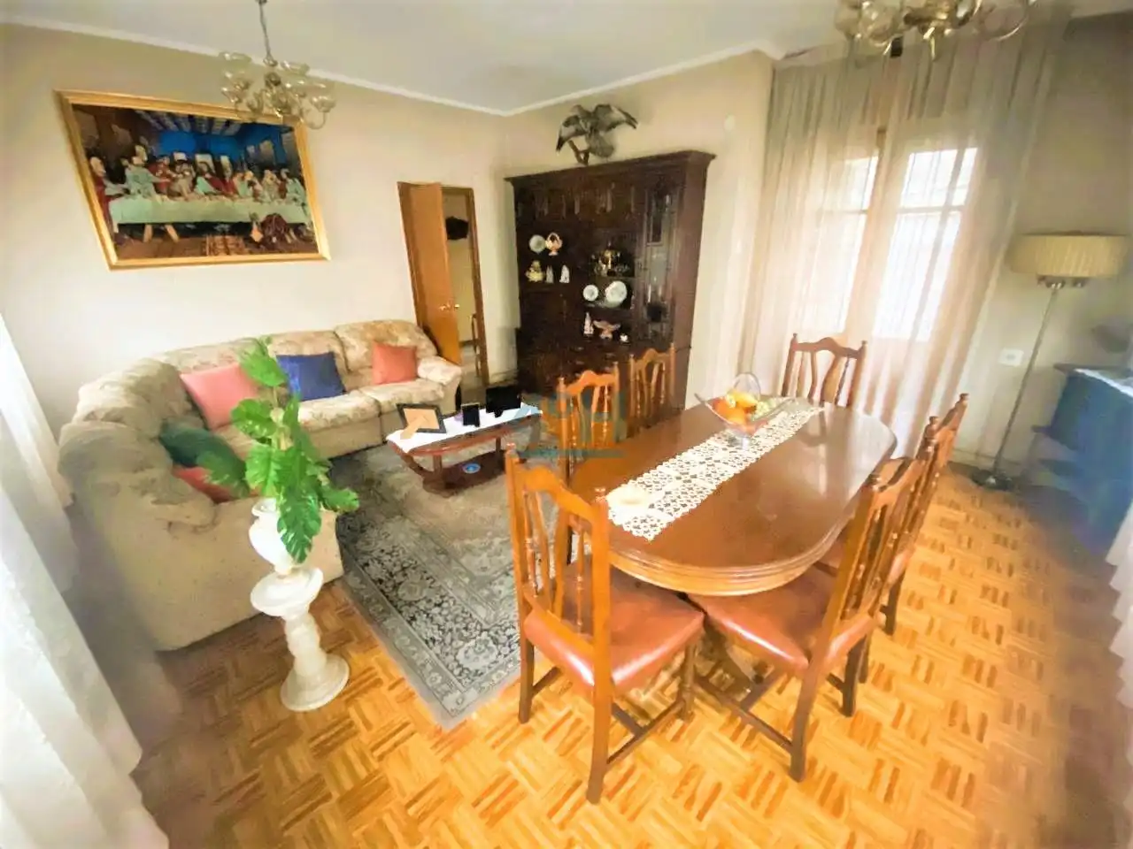 Wohnzimmer von Haus oder Chalet zum Verkauf in Ourense Capital  mit Heizung, Privatgarten und Abstellraum