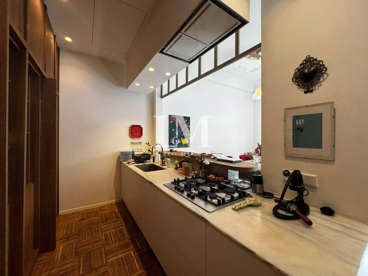 Cuina de Apartament de lloguer en Eixample