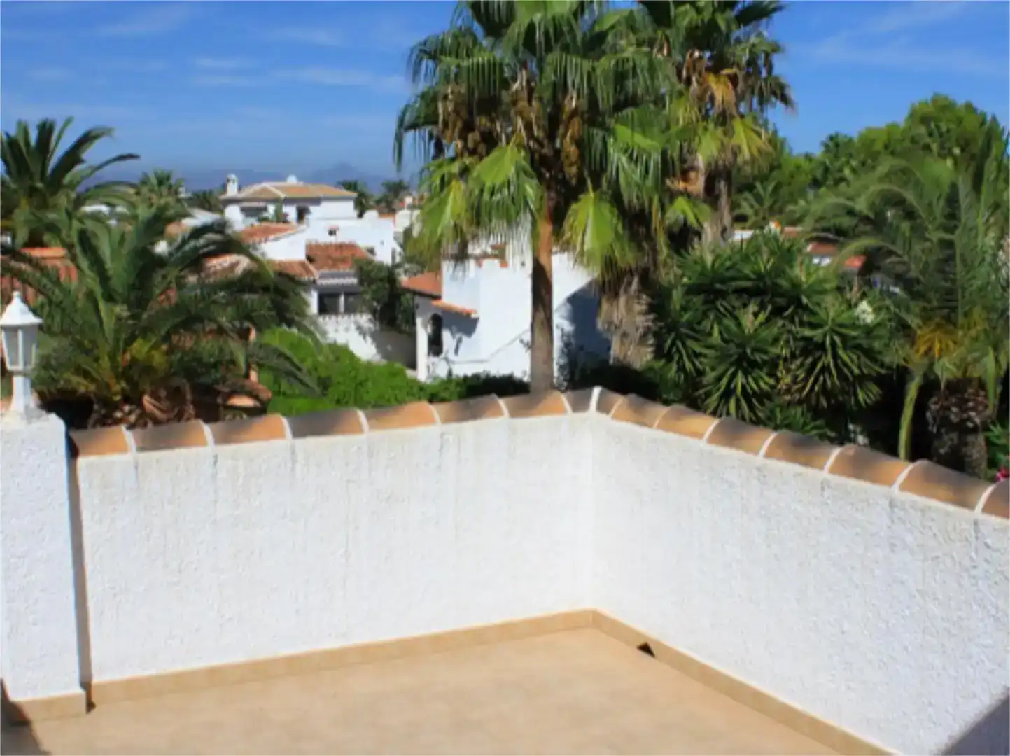 Vista exterior de Casa o xalet de lloguer en Els Poblets amb Jardí privat, Traster i Piscina