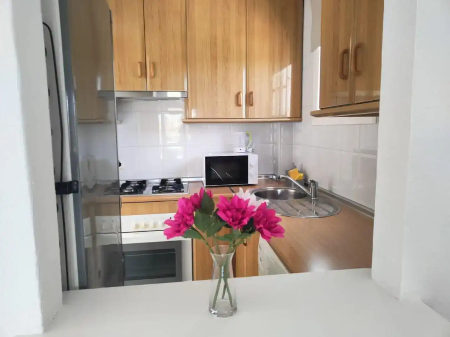 Kitchen of Flat for rent in El Faro de Calaburra - Chaparral