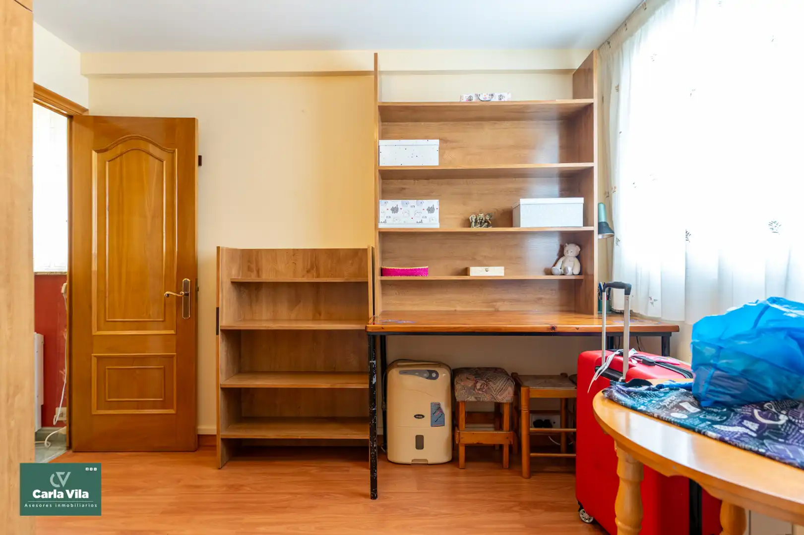 Bedroom of Flat for sale in Lugo  with Heating, Parquet flooring and Furnished