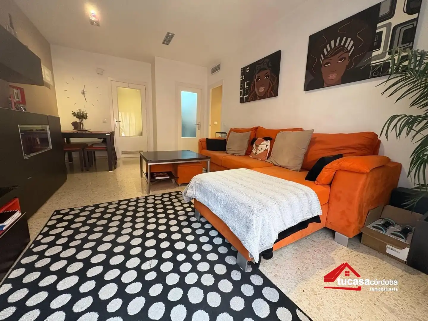 Living room of Flat for sale in Córdoba  with Air Conditioner and Balcony