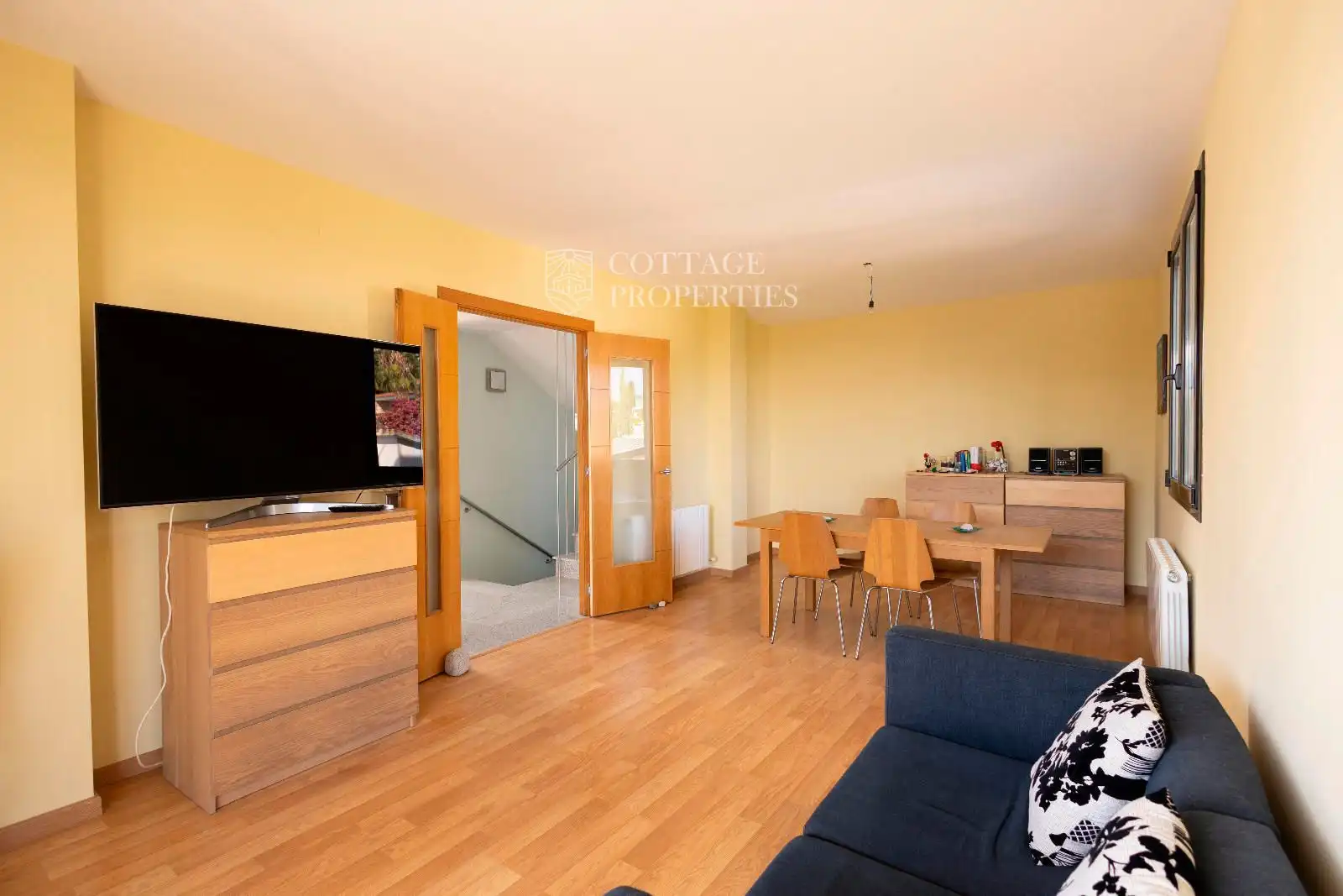 Sala d'estar de Casa o xalet en venda en Lloret de Mar amb Aire condicionat, Calefacció i Terrassa
