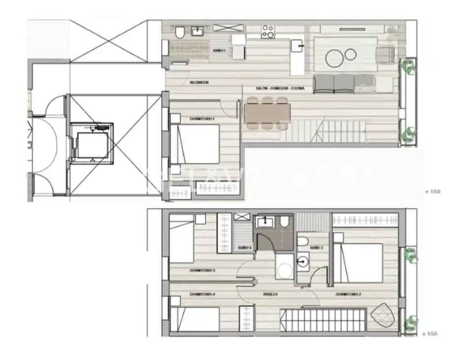 Dúplex en venda en Barcelona amb Aire condicionat, Calefacció i Parquet