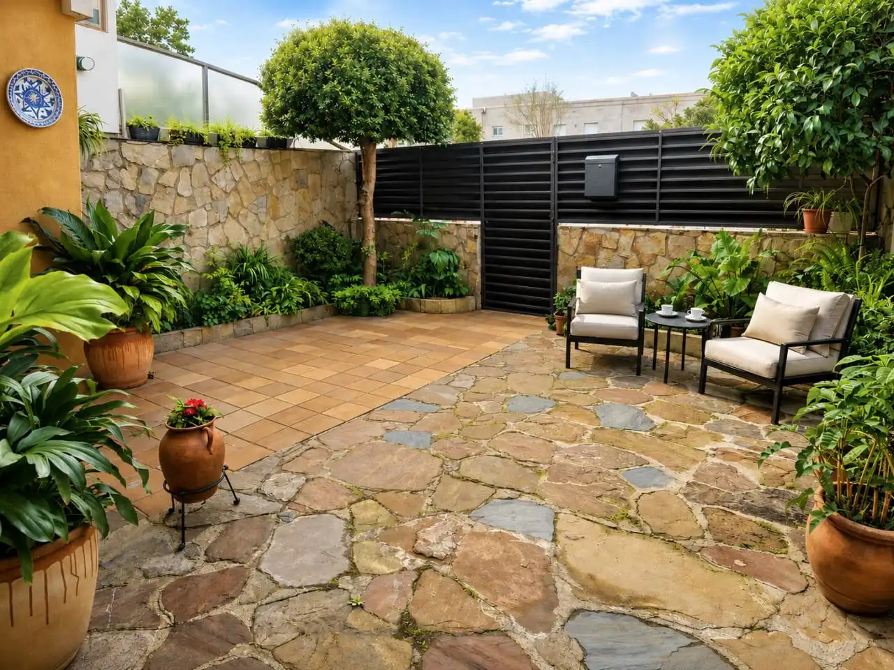 Terraza de Casa adosada en venta en Caldes de Montbui con Aire acondicionado, Calefacción y Terraza