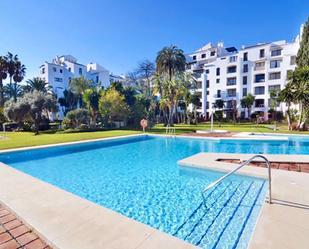 Exterior view of Apartment to rent in Marbella  with Air Conditioner, Heating and Private garden