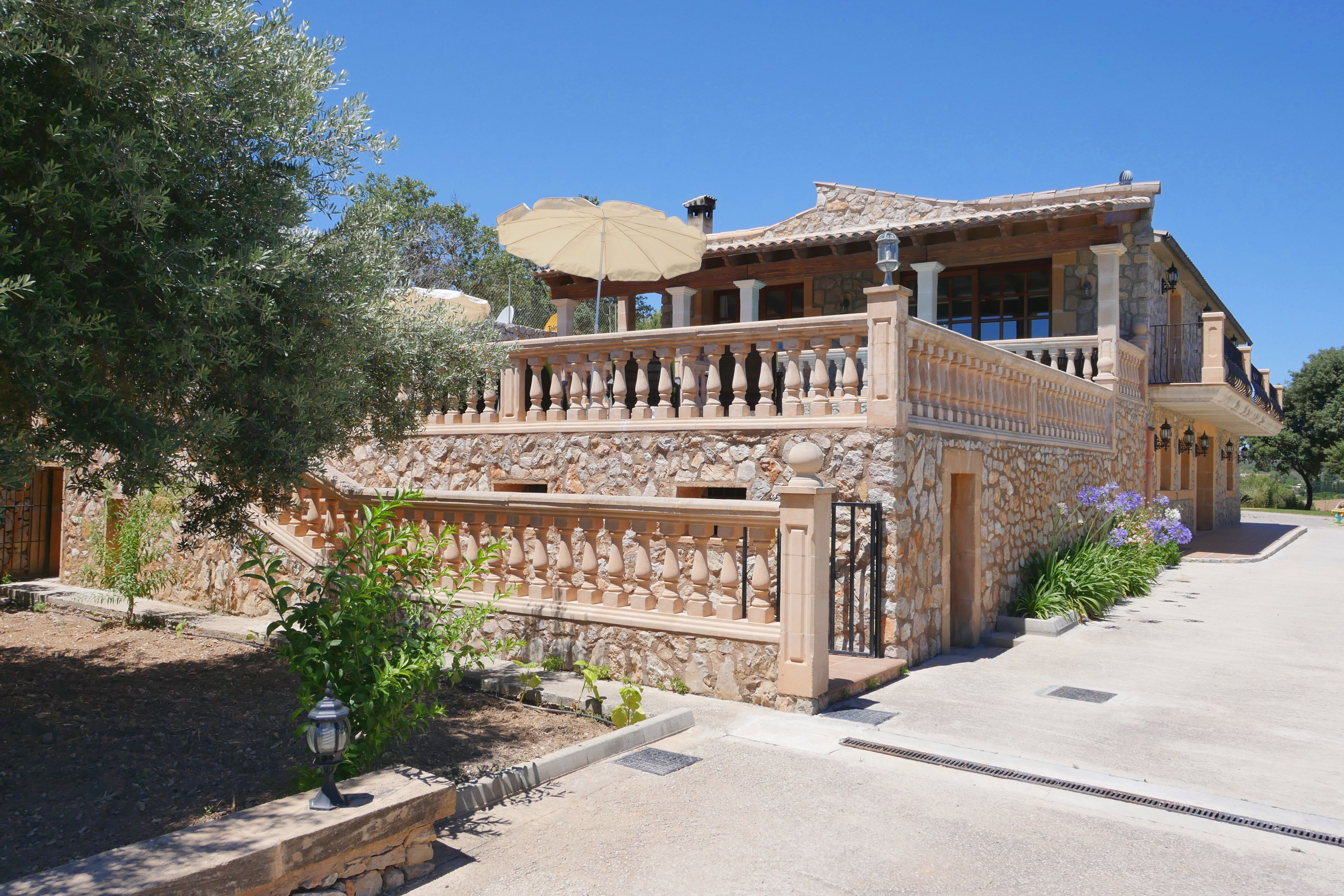 Vista exterior de Casa o xalet en venda en Son Servera amb Aire condicionat, Jardí privat i Terrassa