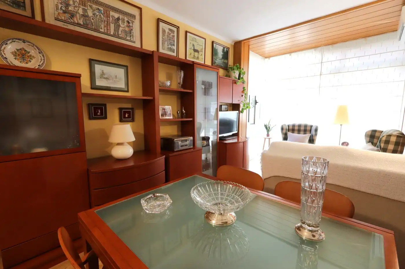 Sala d'estar de Pis en venda en Barcelona amb Balcó