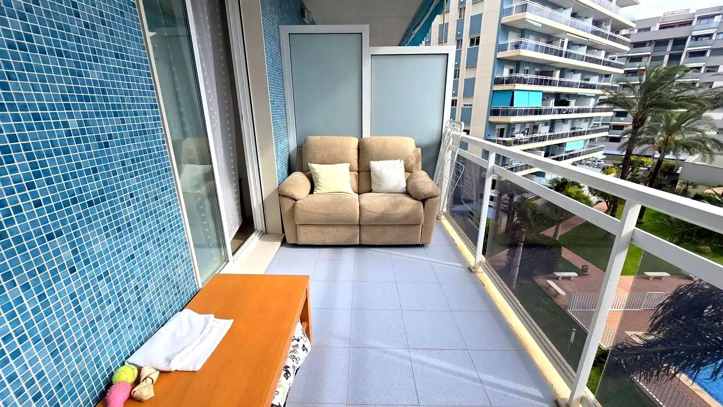Terraza de Apartamento de alquiler en Gandia con Aire acondicionado, Calefacción y Terraza