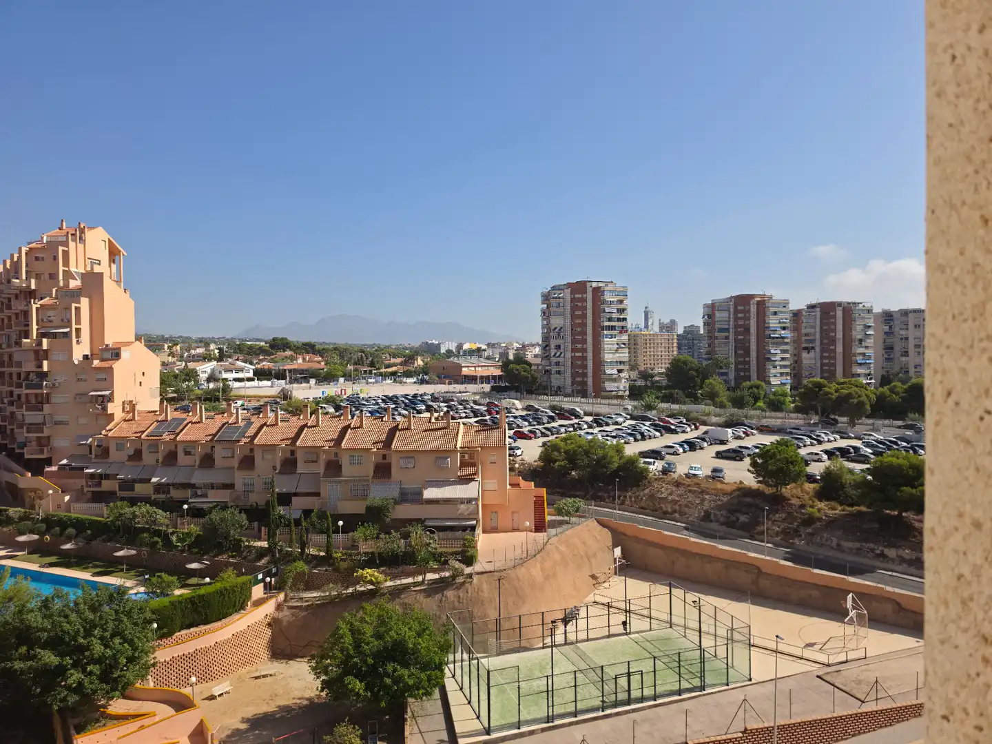 Vista exterior de Piso en venta en Benidorm con Aire acondicionado, Calefacción y Terraza