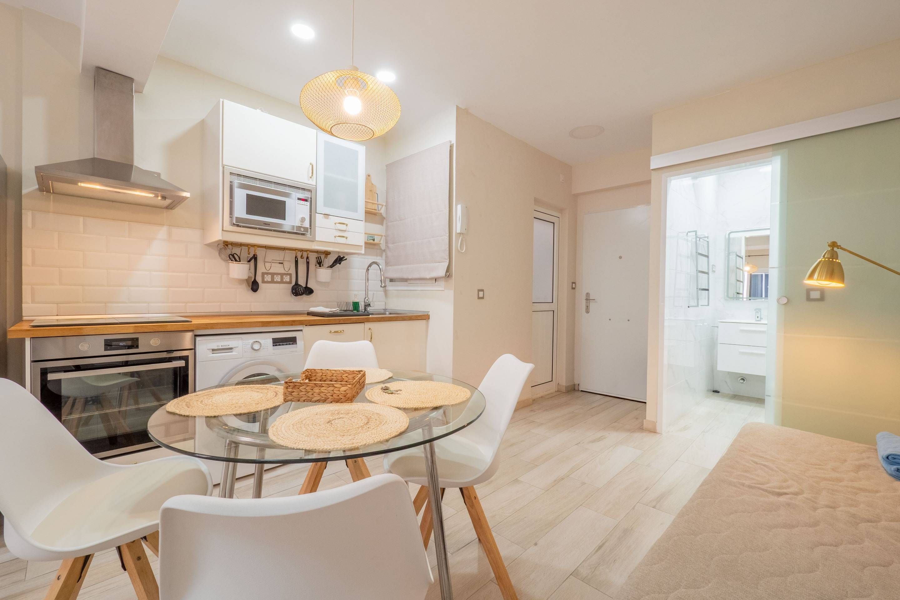 Kitchen of Study for rent in Las Palmas de Gran Canaria  with Furnished and Balcony