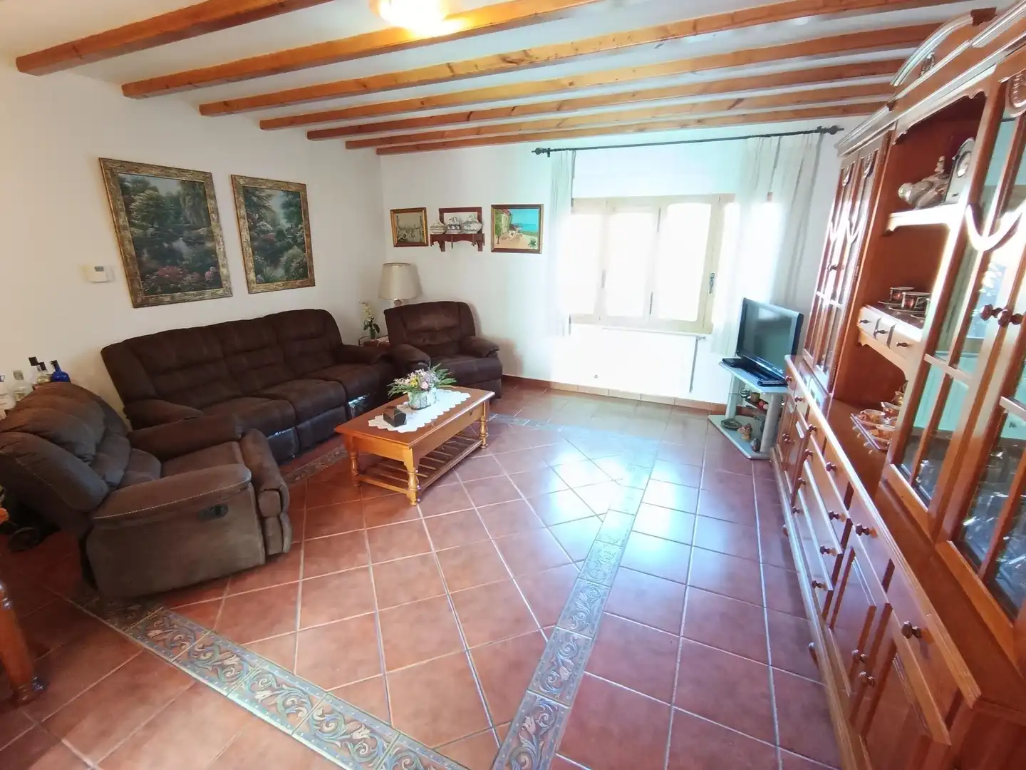 Living room of Houses for sale in Molina de Segura  with Air Conditioner, Heating and Private garden