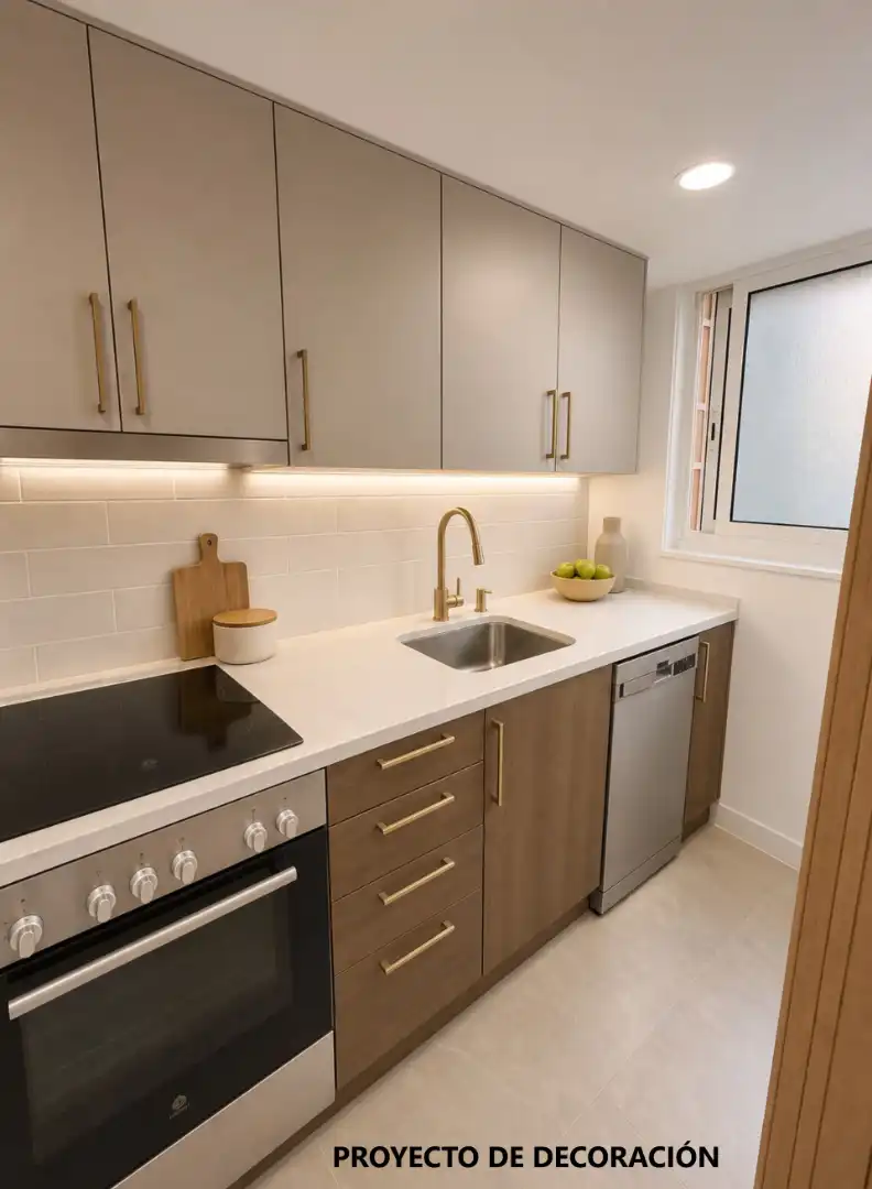 Cocina de Dúplex en venta en Barcelona con Horno