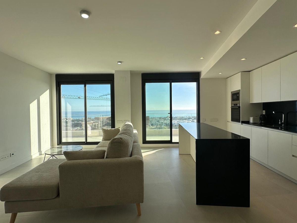 Living room of Attic for rent in Marbella  with Air Conditioner, Terrace and Storage room