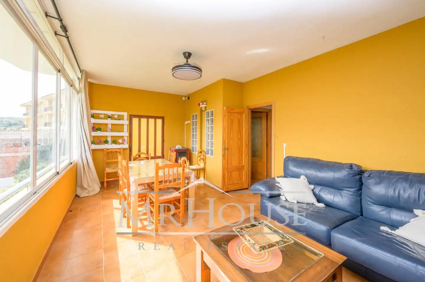 Sala de estar de Casa adosada en venta en Jorquera con Aire acondicionado, Calefacción y Terraza