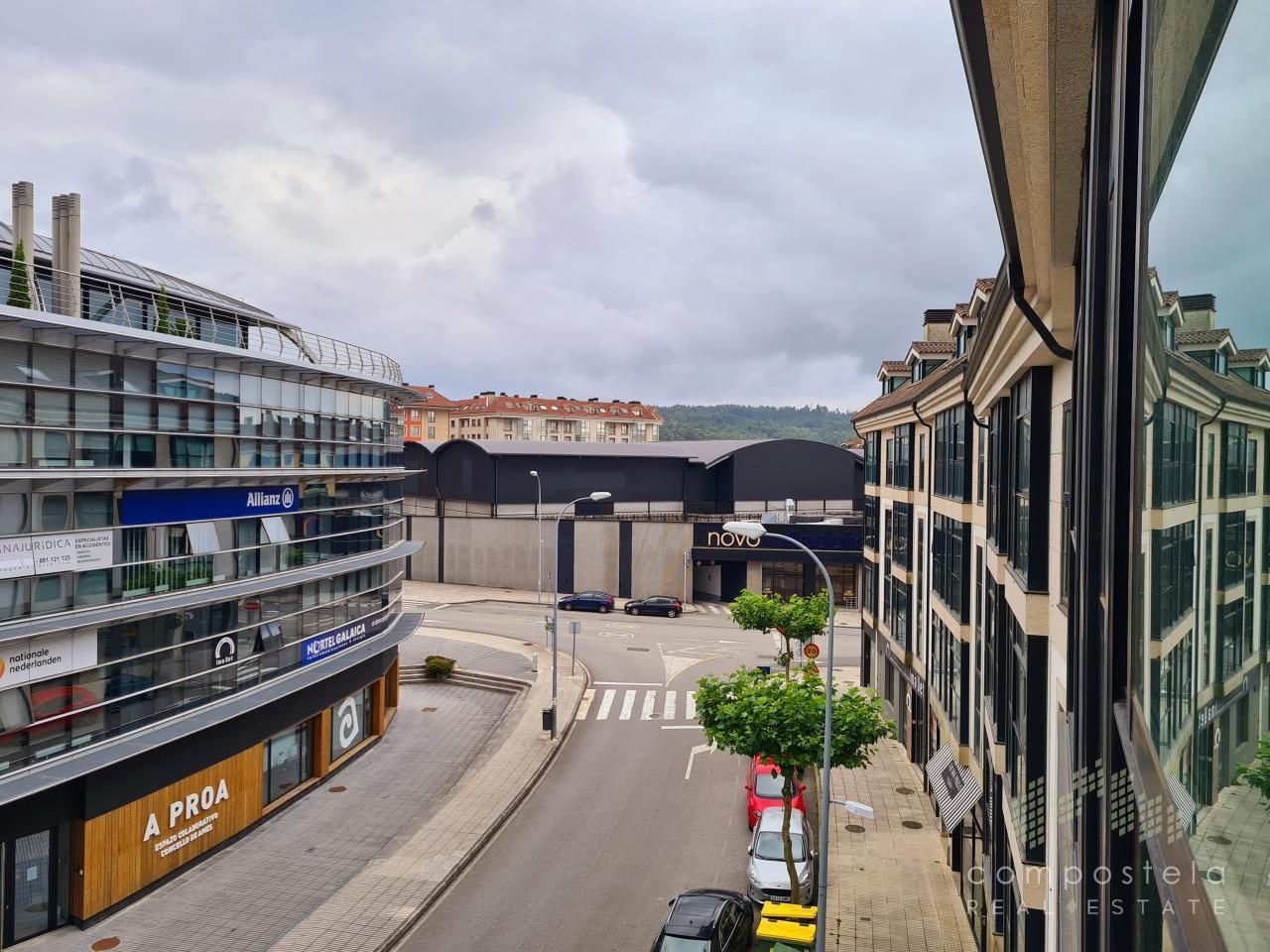 Vista exterior de Pis de lloguer en Ames amb Calefacció, Parquet i Traster