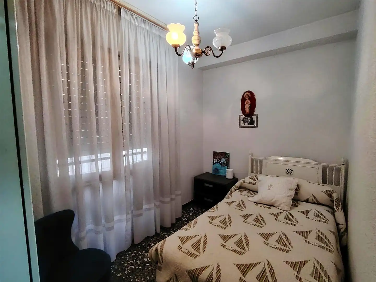 Bedroom of Flat for sale in Aspe  with Balcony
